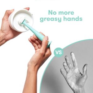 Alternative view of Frida Baby Silicone Diaper Rash Cream Booty Brush, Blue