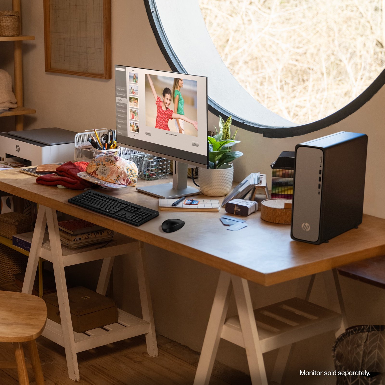 HP OmniDesk Slim Desktop PC Intel Core i5 16GB RAM 512GB SSD Windows 11 Home Meteor Silver - Image 7