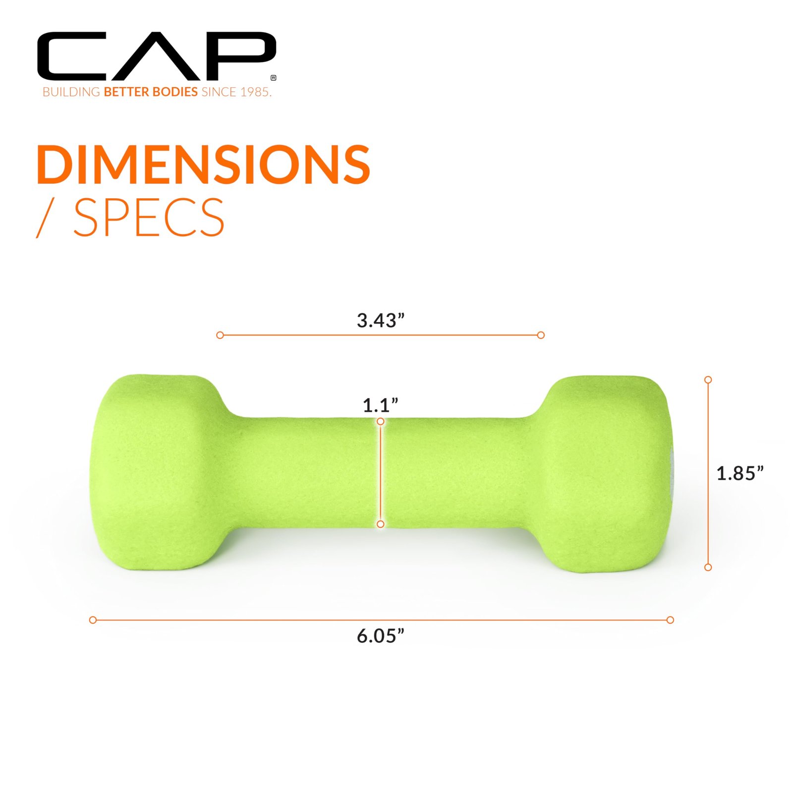 CAP Barbell Neoprene Dumbbell Weights Pairs & Sets | Multiple Colors - Image 10