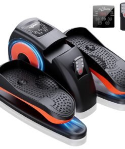 Under Desk Elliptical Machine, Electric Elliptical Leg Exerciser for Seniors with 12 Adjustable, Portable Quiet Elliptical Exercise Machine, Seated...