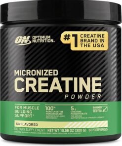 Optimum Nutrition Micronized Creatine Monohydrate Powder, Unflavored, 60 Servings, 300 Grams (Packaging May Vary) - High Quality Product Image