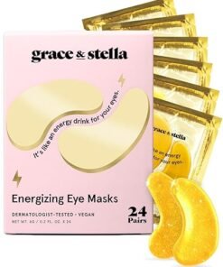 grace & stella Award Winning Under Eye Mask - Valentines Day Gifts for Mom, Gel Eye Patches for Dark Circles, Puffy Eyes, Undereye Bags - Vegan - Self - High Quality Product Image