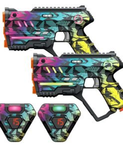 Laser Tag Set of 2, Lazer Tag Game for Kids Indoor & Outdoor Play, Gift Ideas for Kids Teens and Adults, Cool Toys for Teenage Ages 8 9 10 11 12+Year Old Boy & Girls - High Quality Product Image