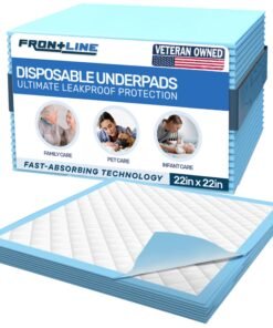 Puppy Pee Pads 22" x 22" 80 Pack, Ultra Absorbent Leakproof Potty Pads for Puppies, Small Dogs, and Cats, Heavy-Duty, Fast-Drying, Wee Wee Pads for...