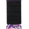 Goody Ouchless Hair Elastics – No Pull, No Breakage, Tangle-Free Hold for Thick, Curly, Coily & Textured Hair – 30 Count, Black, Long-Lasting Ponytail Holders for Women & Men - High Quality Product Image