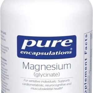 Pure Encapsulations Magnesium (Glycinate) - Supplement to Support Stress Relief, Sleep, Heart Health, Nerves, Muscles, and Metabolism* - with Magnesiu