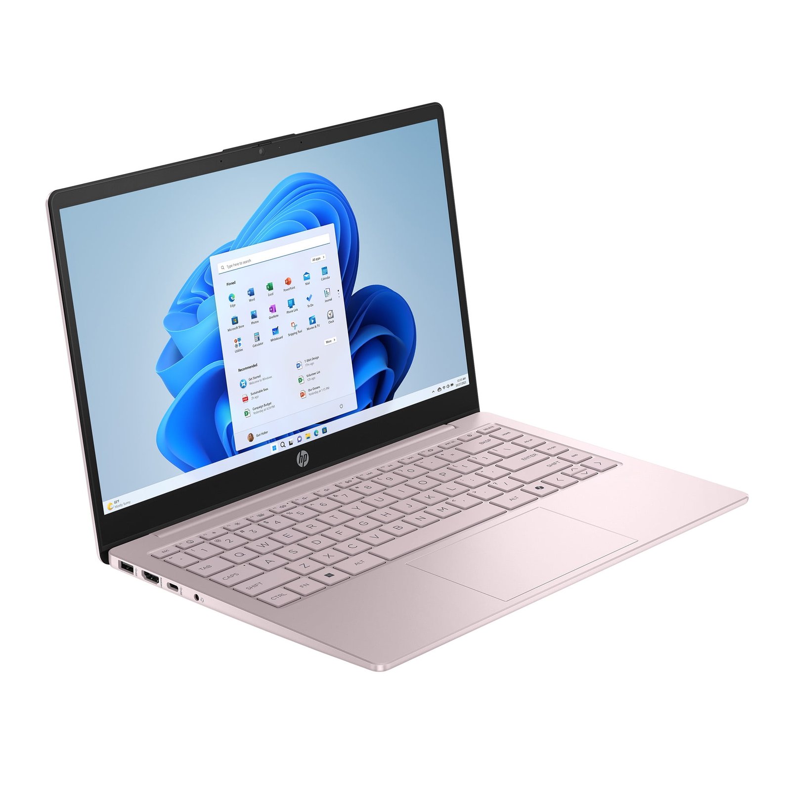 HP Stream 14 inch Win 11 Laptop Intel Processor N150 4GB 128GB eMMC Pink (12-mo. Microsoft 365 included) - Image 3