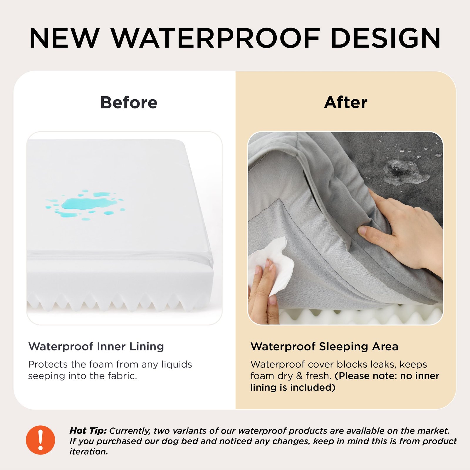 Washable Orthopedic Dog Bed for Large Dogs - Waterproof & Comfortable Sofa with Removable Cover - Image 10