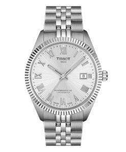 Tissot Ballade Powermatic 80 COSC 39mm, Swiss Automatic Watch for Men, Stainless Steel Case, Silver Dial, T1564081103300 - High Quality Product Image