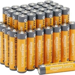 Amazon Basics AAA Alkaline High-Performance Batteries, 1.5 Volt, 10-Year Shelf Life, 36 Count (Pack of 1)