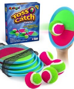 Ayeboovi Toss and Catch Ball Game Outdoor Toys for Kids Yard Games Beach Toys Outside Games for 3 4 5 6 7 8 9 10 Year Old Boys Girls (Upgraded) - High Quality Product Image