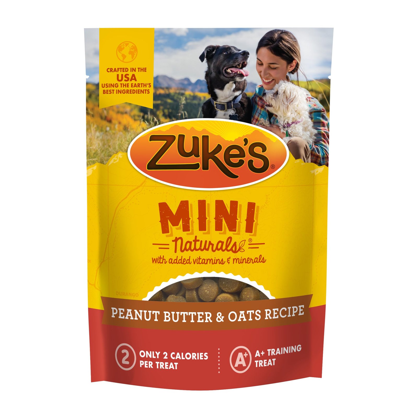 Zuke`s Mini Naturals Dog Treat Peanut Butter 1lb