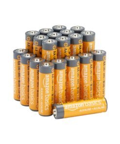 Amazon Basics 20-Pack AA Alkaline High-Performance Batteries, 1.5 Volt, 10-Year Shelf Life - High Quality Product Image