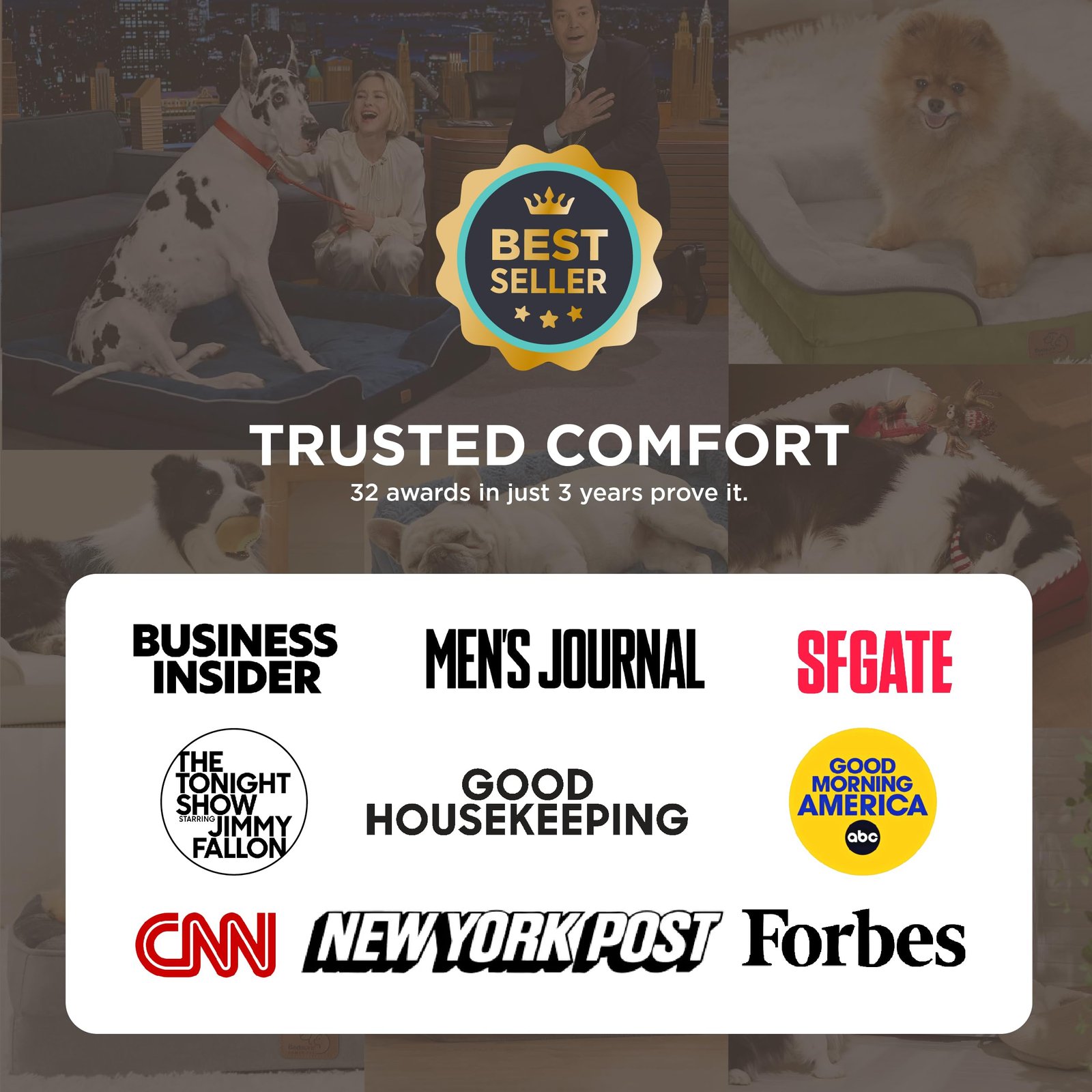 Washable Orthopedic Dog Bed for Large Dogs - Waterproof & Comfortable Sofa with Removable Cover - Image 8