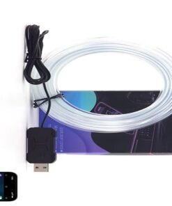 AUTOXBERT 5m/16ft RGB LED Car Interior Ambient Neon Light Decorative Atmosphere Wire USB Strip Light Accessories - High Quality Product Image