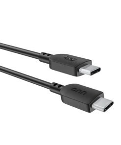 onn 10ft USB-C To USB-C Charging Cable, USB-IF Certified, Fast Charging, Black - Compatible with iPhone 17/16/15 Series, Samsung Galaxy, Note, Pixel Devices iPad Pro, & More - High Quality Product Image