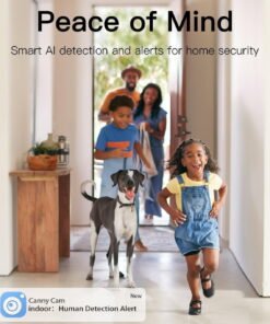 Vimtag 2.5K Indoor/Outdoor Security Camera, Smart WiFi Camera for Home Security, 2.4/5G Pet/Dog/Baby Camera with Phone App, Night Vision, Two-Way Audio, 24/7 SD/Cloud Storage, Works with Alexa - High Quality Product Image