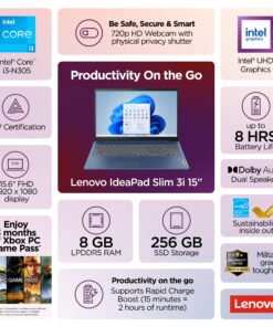 Lenovo IdeaPad Slim 3i 15.6 - High Quality Product Image