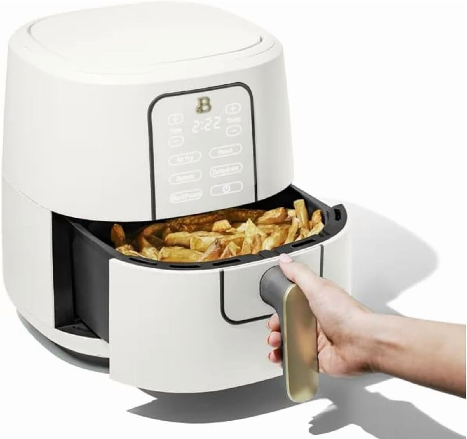 6‑Quart TurboCrisp Air Fryer – 1750 W Large Digital Touchscreen, Family‑Size, Oil‑Free Cooking, Dehydrate & Roast – Dishwasher Safe - Image 2