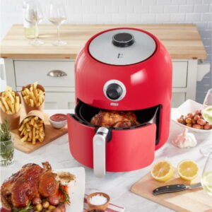Alternative view of DASH Family Size 6QT Air Crisp Air Fryer