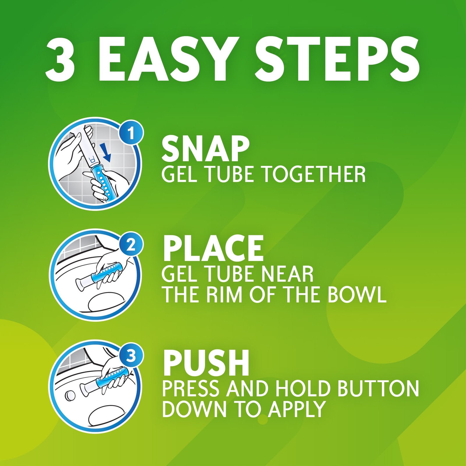 Scrubbing Bubbles Fresh Gel Toilet Bowl Cleaning Stamp, Rainshower, Dispenser with 6 Gel Stamps, 1.34 oz - Image 6