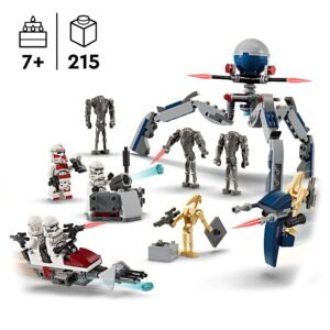 Alternative view of LEGO Star Wars: The Clone Wars & The Mandalorian Gift Set - Contains 3 sets in 1 box - Gift for Christmas for Kids, Ages 7+ - 66804