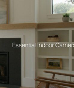 Arlo Essential Indoor Camera HD (2nd Gen) - Wired Security Camera with Privacy Shield, 1 Cam, White VMC2060-1WMNAS - High Quality Product Image