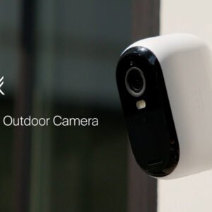 Alternative view of Arlo Essential Outdoor Camera 2K (2nd Generation) - Wireless Security Surveillance Camera - 3 Cam - White, VMC3350-1WMNAS