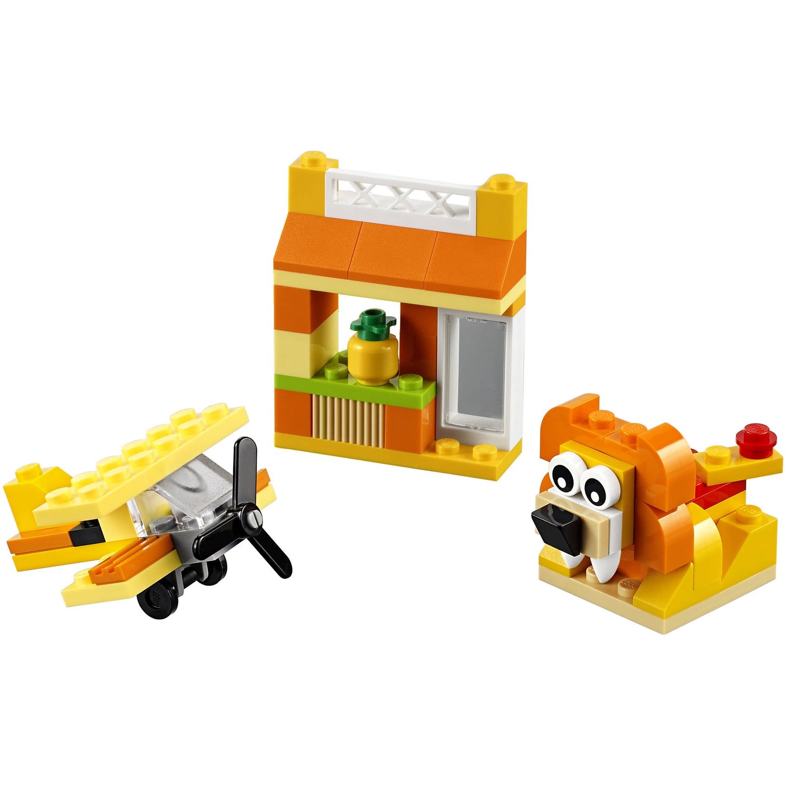 LEGO Classic Creativity Box, Orange 10709 (60 Pieces) - Image 4