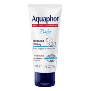 Aquaphor Baby Healing Ointment for Teething, Drool and Diaper Rash, Travel Size, 1.75 oz