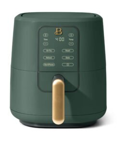 Beautiful 3 Qt Air Fryer with TurboCrisp Technology, EverGood Ceramic Nonstick Coating, Thyme Green by Drew Barrymore - High Quality Product Image