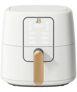 Beautiful 6qt Air Fryer with TurboCrisp Technology, EverGood Ceramic Nonstick Coating, White Icing by Drew Barrymore - High Quality Product Image