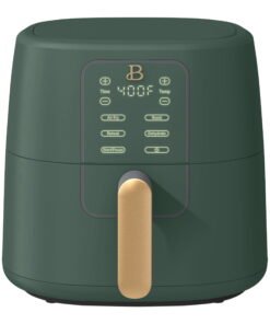 Beautiful 6 Qt Air Fryer with TurboCrisp Technology, EverGood Ceramic Nonstick Coating, Thyme Green by Drew Barrymore - High Quality Product Image