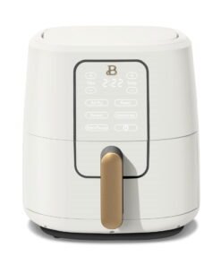 Beautiful 6 Qt Air Fryer with TurboCrisp Technology and Touch-Activated Display, White Icing by Drew Barrymore - High Quality Product Image