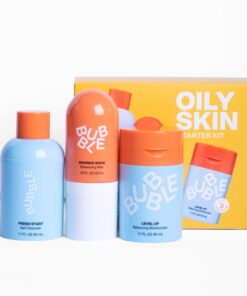 Bubble Skincare 3-Step Balancing Bundle, for Normal to Oily & Combo Skin, Everyday Care, Unisex, set of 3 - High Quality Product Image
