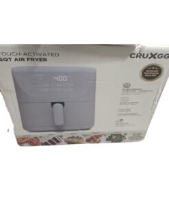 CRUXGG 6QT Touch-Activated Air Fryer – GRAY- Touch Activated - High Quality Product Image