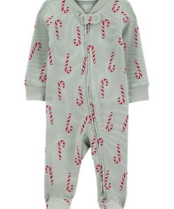 Carter's Child of Mine Baby One Piece Sleep N Play, Sizes Preemie-6/9 Months - High Quality Product Image