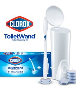 ToiletWand: Disposable Toilet Brush & Cleaner System for Easy Cleaning
