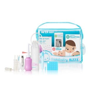 Frida Baby Bitty Bundle of Joy, Baby Body Care Set, Gift Essentials for Newborn Baby and Mom