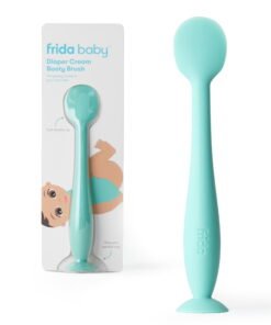 Frida Baby Silicone Diaper Rash Cream Booty Brush, Blue - High Quality Product Image