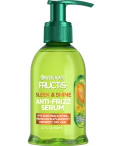Garnier Fructis Frizz Control Serum with Argan Oil for All Hair Types, Smooths & Silences - High Quality Product Image