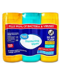 Great Value Multipack Scent Disinfecting Wipes2, 105 Count