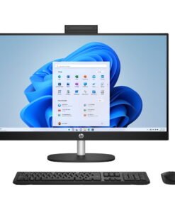 HP 27 inch Touch All-in-One Windows Desktop AMD Ryzen 7-7730U 12GB RAM 1TB SSD Jet Black - High Quality Product Image