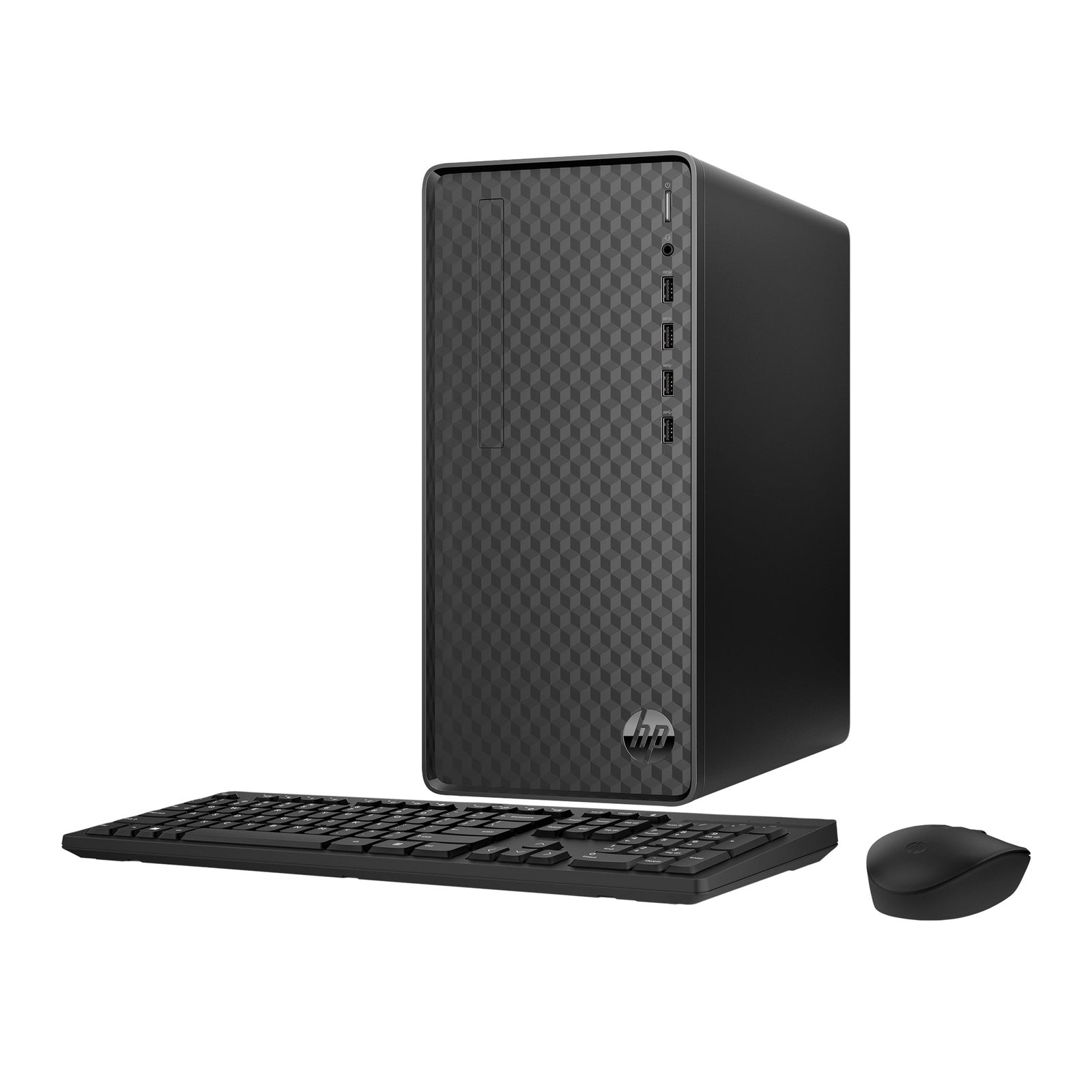 HP Desktop Computer, Core i5-13400, 12GB, 512GB SSD, Black, M01-F3003W
