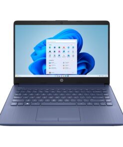HP Stream 14 inch Windows Laptop Intel Processor N4120 4GB RAM 64GB eMMC Blue (12-mo. Microsoft 365 included) - High Quality Product Image