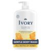 Ivory Mild & Gentle Body Wash, Milk & Honey Scent, for All Skin Types, 35 fl oz - High Quality Product Image