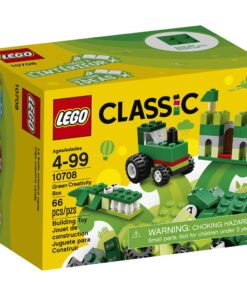 LEGO Classic Creativity Box, Green 10708 (66 Pieces) - High Quality Product Image