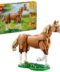LEGO Creator 3 in 1 Beautiful Horse Building Toy for Kids - Building Blocks & Learning Toy for Girls & Boys, Ages 9+, - Create a Horse, Bear, or Deer Toy With 1 Set - Gift for Birthdays - 31166 - High Quality Product Image