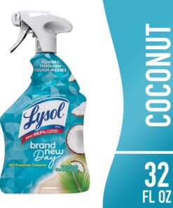 Lysol® All-Purpose Cleaner, Sanitizing and Disinfecting Spray, to Clean and Deodorize, Coconut & Sea Minerals Scent, 32 fl oz