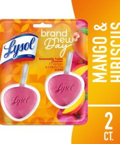 Lysol® Automatic Toilet Bowl Cleaner, Brand New Day, Mango & Hibiscus, 2 count